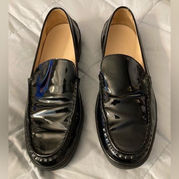 Tod's Shoes - Tod’s Patent Leather Loafers Ex Cond